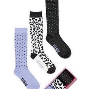 NWOT  Victoria’s Secret PINK knee high socks